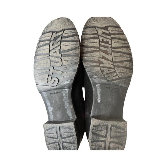 Stuart Weitzman Suede Riding Boots 7.5 Black - Picture 2 of 2